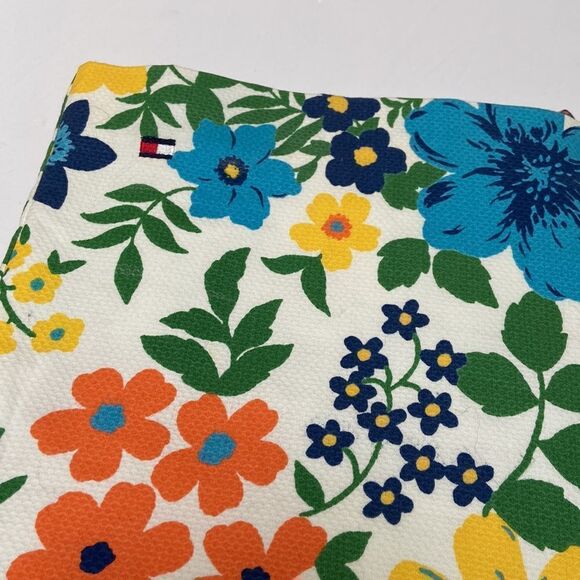 Tommy Hilfiger Retro Print Flower Cotton Dress Size 8 - Picture 14 of 14